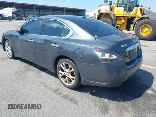 2013 Nissan Maxima SV with VIN 1N4AA5AP5DC815847, listed as a IAAI auction lot 42758399 with 168,056 mi miles and . Bid and sale history available at DreamBid. Image 3.