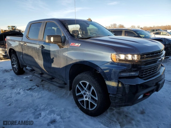 2019 Chevrolet Silverado 1500 LT Trail Boss with VIN 1GCPYFED2KZ254751, listed as a Copart auction lot 88020785 with 166,530 mi miles and Salvage Title. Bid and sale history available at carsss.com. Image 4.