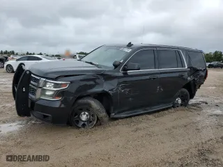 2016 Chevrolet Tahoe Commercial with VIN 1GNSKFEC8GR251595, listed as a Copart auction lot 70221954 with 169,234 mi miles and Salvage Title. Bid and sale history available at carsss.com. Image 1.