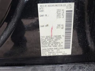 2014 Nissan Altima SV with VIN 1N4AL3AP8EN385266, listed as a IAAI auction lot 42050393 with 83,664 mi miles and . Bid and sale history available at carsss.com. Image 9.