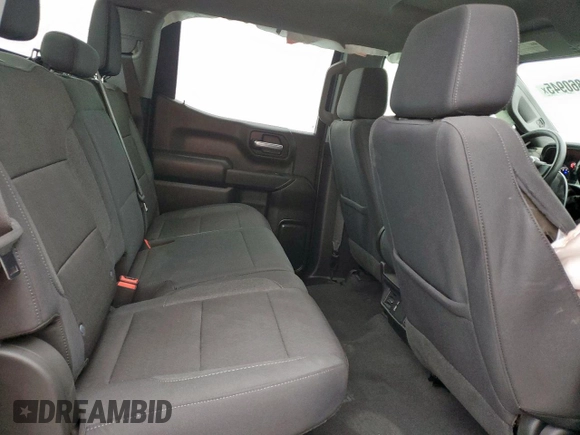 2024 Chevrolet Silverado 1500 Custom with VIN 1GCPDBEK1RZ116972, listed as a Copart auction lot 54860945 with 2,841 mi miles and Salvage Title. Bid and sale history available at DreamBid. Image 10.