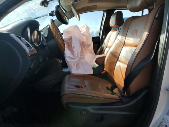 2012 Jeep Grand Cherokee Overland with VIN 1C4RJECT9CC237113, listed as a Copart auction lot 42208145 with 0 mi miles and Salvage Title. Bid and sale history available at carsss.com. Image 7.