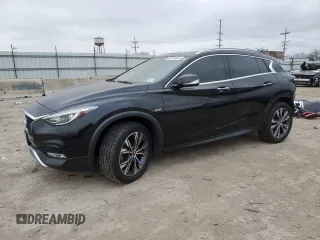 2018 Infiniti QX30 Luxury with VIN SJKCH5CR0JA043730, listed as a Copart auction lot 41574545 with 68,702 mi miles and Salvage Title. Bid and sale history available at DreamBid. Image 1.