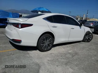 2024 Lexus ES 300h with VIN 58ADA1C13RU037546, listed as a Copart auction lot 57158805 with 49,138 mi miles and Salvage title. Bid and sale history available at DreamBid. Image 3.