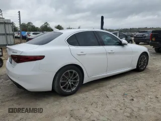 2017 Alfa Romeo Giulia with VIN ZARFAEBN4H7545818, listed as a Copart auction lot 49993395 with 79,889 mi miles and Clean Title. Bid and sale history available at carsss.com. Image 3.