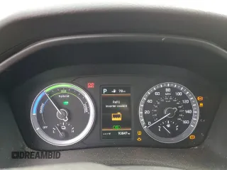 2018 Hyundai Sonata Hybrid SE with VIN KMHE24L39JA086798, listed as a Copart auction lot 42419605 with 93,847 mi miles and Clean Title. Bid and sale history available at carsss.com. Image 9.
