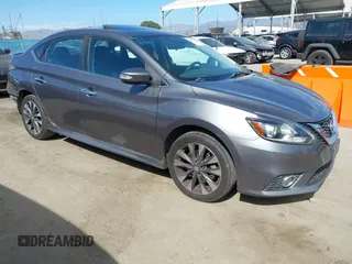 2017 Nissan Sentra SR Turbo with VIN 3N1CB7AP0HY235627, listed as a IAAI auction lot 42022742 with 247,514 mi miles. Bid and sale history available at carsss.com. Image 1.