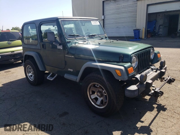 2000 Jeep Wrangler SE with VIN 1J4FA29P3YP751755, listed as a Copart auction lot 55366675 with 114,493 mi miles and Clean title. Bid and sale history available at DreamBid. Image 4.