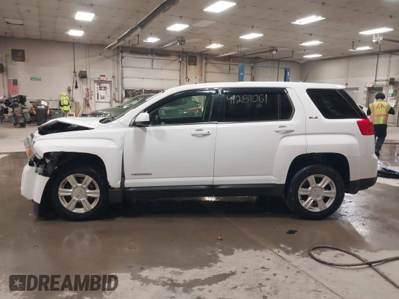 2012 GMC Terrain SLE-1 with VIN 2GKFLREK6C6321489, listed as a IAAI auction lot 41251061 with 192,141 mi miles. Bid and sale history available at carsss.com. Image 14.