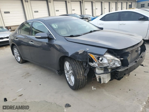 2009 Nissan Maxima 3.5 SV with VIN 1N4AA51E09C837485, listed as a Copart auction lot 48993005 with 152,242 mi miles and Salvage Title. Bid and sale history available at carsss.com. Image 4.