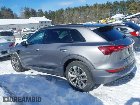 2021 Audi e-tron Premium Plus with VIN WA1LAAGE1MB015242, listed as a IAAI auction lot 41596316 with 32,768 mi miles and . Bid and sale history available at DreamBid. Image 15.