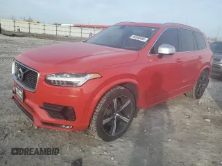 2017 Volvo XC90 R-Design with VIN YV4A22PM6H1121492, listed as a Copart auction lot 48588485 with 169,606 mi miles and Clean Title. Bid and sale history available at carsss.com. Image 1.