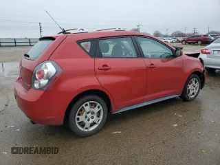 2009 Pontiac Vibe with VIN 5Y2SM67089Z409880, listed as a Copart auction lot 44072155 with 121,158 mi miles and Salvage Title. Bid and sale history available at carsss.com. Image 3.