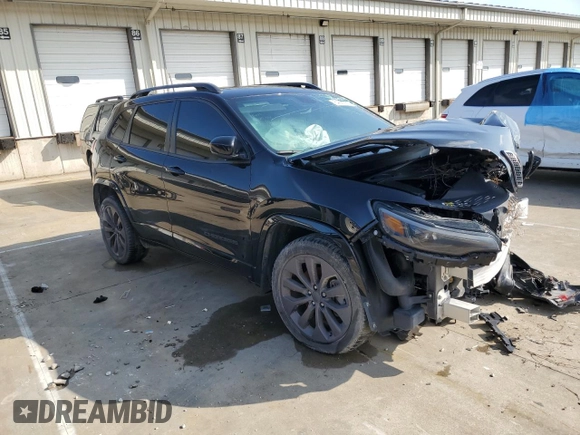 2020 Jeep Cherokee Limited with VIN 1C4PJMDX7LD604944, listed as a Copart auction lot 64985825 with 70,574 mi miles and Salvage title. Bid and sale history available at DreamBid. Image 4.