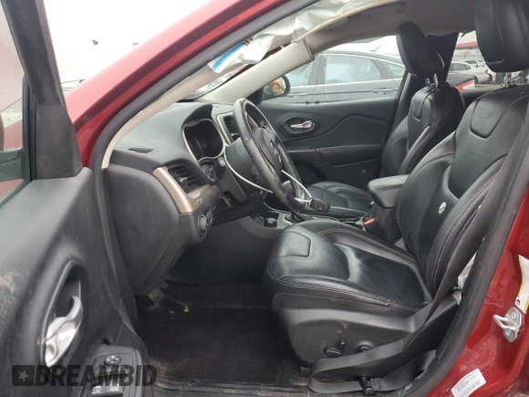 2016 Jeep Cherokee Limited with VIN 1C4PJMDB0GW225606, listed as a Copart auction lot 85572234 with 132,925 mi miles and Salvage Title. Bid and sale history available at carsss.com. Image 7.