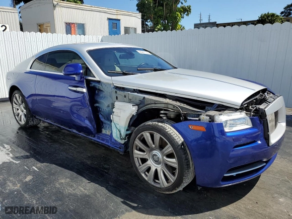 2015 Rolls-Royce Wraith with VIN SCA665C55FUX85086, listed as a Copart auction lot 48961135 with 31,124 mi miles and Salvage Title. Bid and sale history available at carsss.com. Image 4.