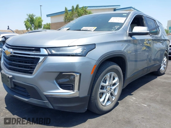 2023 Chevrolet Traverse LS z VIN 1GNERFKW3PJ123206, wystawiony jako IAAI lot #42564419 z przebiegiem 43 735 mil mil oraz . Historia ofert i sprzedaży dostępna na DreamBid. Obrazek 19.