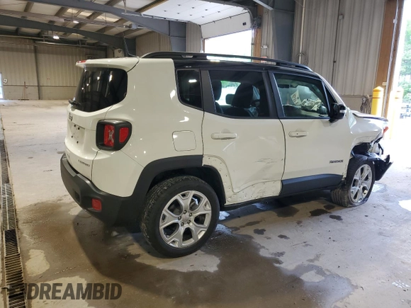 2023 Jeep Renegade Limited with VIN ZACNJDD1XPPP37625, listed as a Copart auction lot 55989715 with Not provided miles and Salvage title. Bid and sale history available at DreamBid. Image 3.