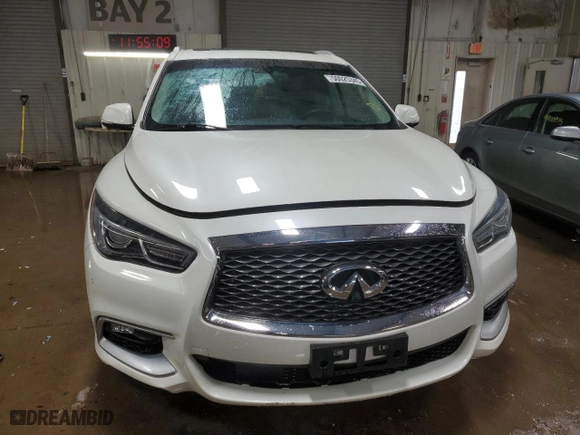 2016 Infiniti QX60 with VIN 5N1AL0MM8GC533002, listed as a Copart auction lot 50025345 with 113,054 mi miles and Salvage Title. Bid and sale history available at carsss.com. Image 5.