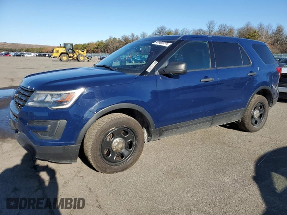 2017 Ford Police Interceptor Utility z VIN 1FM5K8ATXHGD67316, wystawiony jako Copart lot #84960974 z przebiegiem 163 218 mil mil oraz Czysty tytuł • Clean title. Historia ofert i sprzedaży dostępna na DreamBid. Obrazek 1.