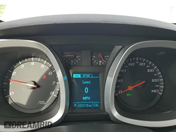 2017 Chevrolet Equinox LS z VIN 2GNALBEK7H1574023, wystawiony jako Copart lot #56935715 z przebiegiem 92 210 mil mil oraz Szkoda całkowita • Salvage title. Historia ofert i sprzedaży dostępna na DreamBid. Obrazek 9.