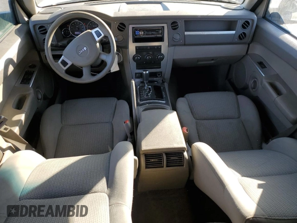 2008 Jeep Commander Sport with VIN 1J8HG48K38C124617, listed as a Copart auction lot 74362374 with 274,215 mi miles and Clean Title. Bid and sale history available at carsss.com. Image 8.