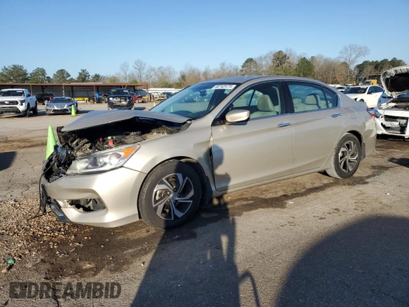 2016 Honda Accord Sedan LX with VIN 1HGCR2F31GA157431, listed as a Copart auction lot 48742475 with 149,493 mi miles and Salvage Title. Bid and sale history available at carsss.com. Image 1.
