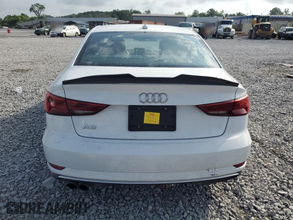 2017 Audi A3 Premium with VIN WAUAUGFFXH1026184, listed as a Copart auction lot 56656595 with 102,126 mi miles and Salvage title. Bid and sale history available at DreamBid. Image 6.
