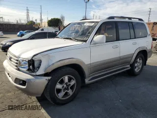 2003 Toyota Land Cruiser with VIN JTEHT05JX32035080, listed as a Copart auction lot 46715835 with 240,051 mi miles and Salvage Title. Bid and sale history available at carsss.com. Image 1.