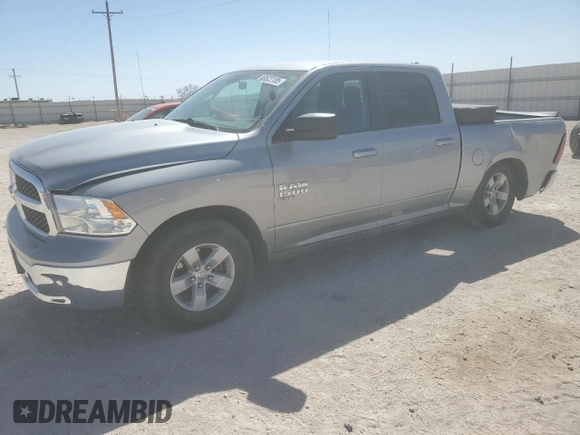 2021 Ram 1500 Classic SLT with VIN 1C6RR6LGXMS531538, listed as a Copart auction lot 48522185 with 74,869 mi miles and Salvage Title. Bid and sale history available at carsss.com. Image 1.