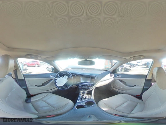 2014 Kia Optima EX with VIN 5XXGN4A72EG345121, listed as a Copart auction lot 45897715 with 0 mi miles and Salvage Title. Bid and sale history available at carsss.com. Image 12.