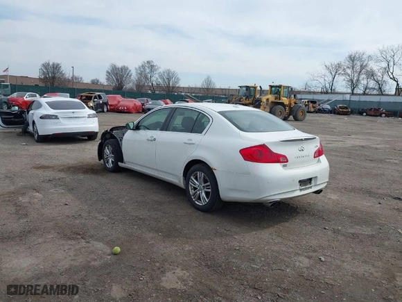 2012 Infiniti G37 Sedan x with VIN JN1CV6AR7CM971706, listed as a IAAI auction lot 41816874 with 218,511 mi miles. Bid and sale history available at carsss.com. Image 3.
