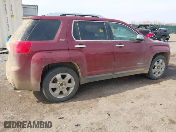 2010 GMC Terrain SLT-2 z VIN 2CTFLJEY7A6287002, wystawiony jako IAAI lot #41681282 z przebiegiem 175 602 mil mil oraz . Historia ofert i sprzedaży dostępna na DreamBid. Obrazek 4.