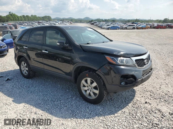 2012 Kia Sorento LX with VIN 5XYKT4A60CG233384, listed as a Copart auction lot 55022945 with 160,141 mi miles and Salvage Title. Bid and sale history available at DreamBid. Image 4.