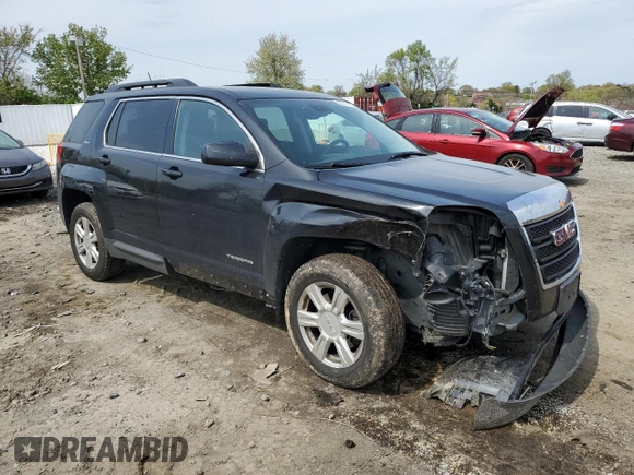 2015 GMC Terrain SLT with VIN 2GKALSEK8F6270860, listed as a Copart auction lot 52719125 with 133,196 mi miles and Salvage Title. Bid and sale history available at carsss.com. Image 4.