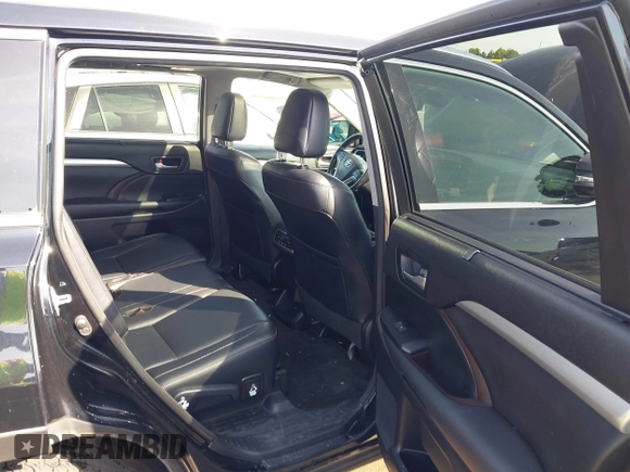 2017 Toyota Highlander XLE with VIN 5TDJZRFH3HS417049, listed as a IAAI auction lot 42535954 with 136,639 mi miles and . Bid and sale history available at DreamBid. Image 8.