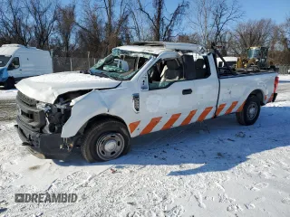2020 Ford F-250 XL with VIN 1FT7X2A64LED97969, listed as a Copart auction lot 85170604 with Not provided miles and Salvage title. Bid and sale history available at DreamBid. Image 1.