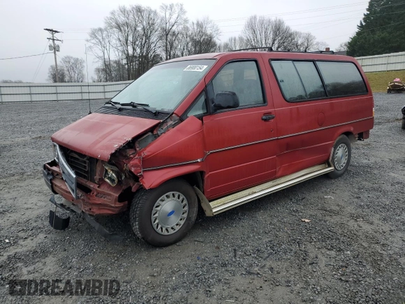 1990 Ford Aerostar z VIN 1FMDA31X6LZB41923, wystawiony jako Copart lot #86900154 z przebiegiem 11 339 mil mil oraz Szkoda całkowita • Salvage title. Historia ofert i sprzedaży dostępna na DreamBid. Obrazek 1.