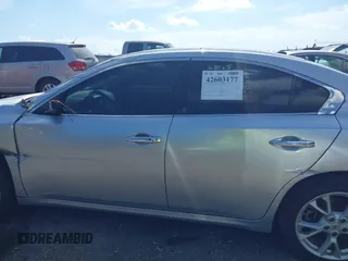 2014 Nissan Maxima SV with VIN 1N4AA5AP1EC455171, listed as a IAAI auction lot 42603177 with 181,619 mi miles and . Bid and sale history available at DreamBid. Image 14.