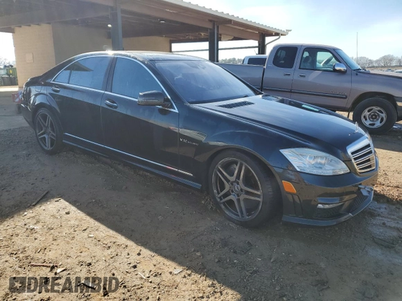 2012 Mercedes-Benz S with VIN WDDNG7KB3CA428206, listed as a Copart auction lot 42935475 with 85,601 mi miles and Salvage Title. Bid and sale history available at DreamBid. Image 4.