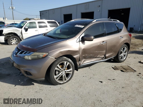 2012 Nissan Murano SL z VIN JN8AZ1MW3CW205039, wystawiony jako Copart lot #47842345 z przebiegiem 153 283 mil mil oraz Szkoda całkowita • Salvage title. Historia ofert i sprzedaży dostępna na DreamBid. Obrazek 1.