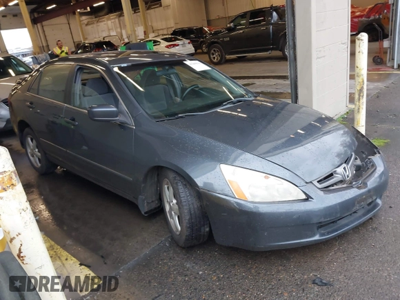 2005 Honda Accord EX with VIN JHMCM56755C007601, listed as a IAAI auction lot 41209511 with 238,715 mi miles and . Bid and sale history available at DreamBid. Image 1.