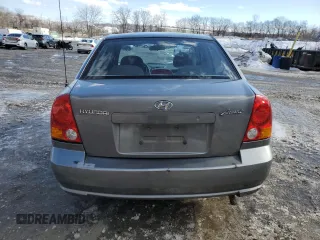 2003 Hyundai Accent GL with VIN KMHCG45C33U469496, listed as a Copart auction lot 45926595 with 77,737 mi miles and Salvage Title. Bid and sale history available at carsss.com. Image 6.