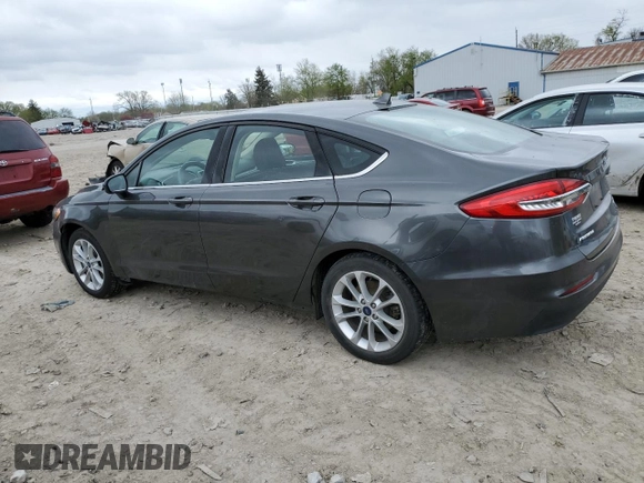2020 Ford Fusion Hybrid SE with VIN 3FA6P0LU2LR206919, listed as a Copart auction lot 48702833 with 87,624 mi miles. Bid and sale history available at carsss.com. Image 2.