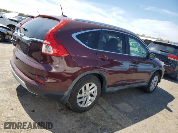 2015 Honda CR-V EX-L with VIN 2HKRM3H73FH553252, listed as a Copart auction lot 50388855 with 114,151 mi miles and Salvage Title. Bid and sale history available at carsss.com. Image 3.