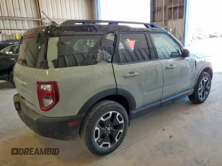 2024 Ford Bronco Sport Outer Banks with VIN 3FMCR9C60RRF18299, listed as a Copart auction lot 61671845 with 7,592 mi miles and Clean title. Bid and sale history available at DreamBid. Image 3.