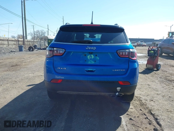 2022 Jeep Compass Limited with VIN 3C4NJDCB7NT185777, listed as a IAAI auction lot 41952891 with 28,820 mi miles and . Bid and sale history available at DreamBid. Image 16.