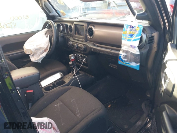 2021 Jeep Wrangler Unlimited Sport S z VIN 1C4HJXDG5MW744101, wystawiony jako IAAI lot #41258885 z przebiegiem Nie podano mil oraz . Historia ofert i sprzedaży dostępna na DreamBid. Obrazek 5.