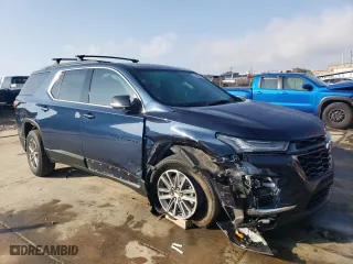 2022 Chevrolet Traverse LT Cloth with VIN 1GNEVGKW3NJ181556, listed as a Copart auction lot 44063055 with 33,857 mi miles and Salvage Title. Bid and sale history available at carsss.com. Image 4.