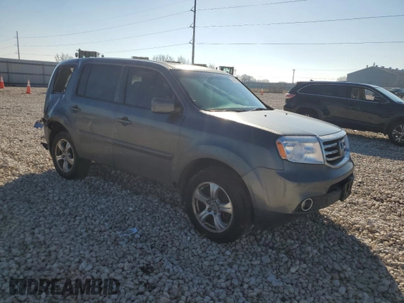 2013 Honda Pilot EX-L with VIN 5FNYF3H58DB028185, listed as a Copart auction lot 46416035 with 191,870 mi miles and Salvage Title. Bid and sale history available at DreamBid. Image 4.